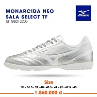 Giày đá bóng Mizuno Monarcida neo sala select TF trắng 2021